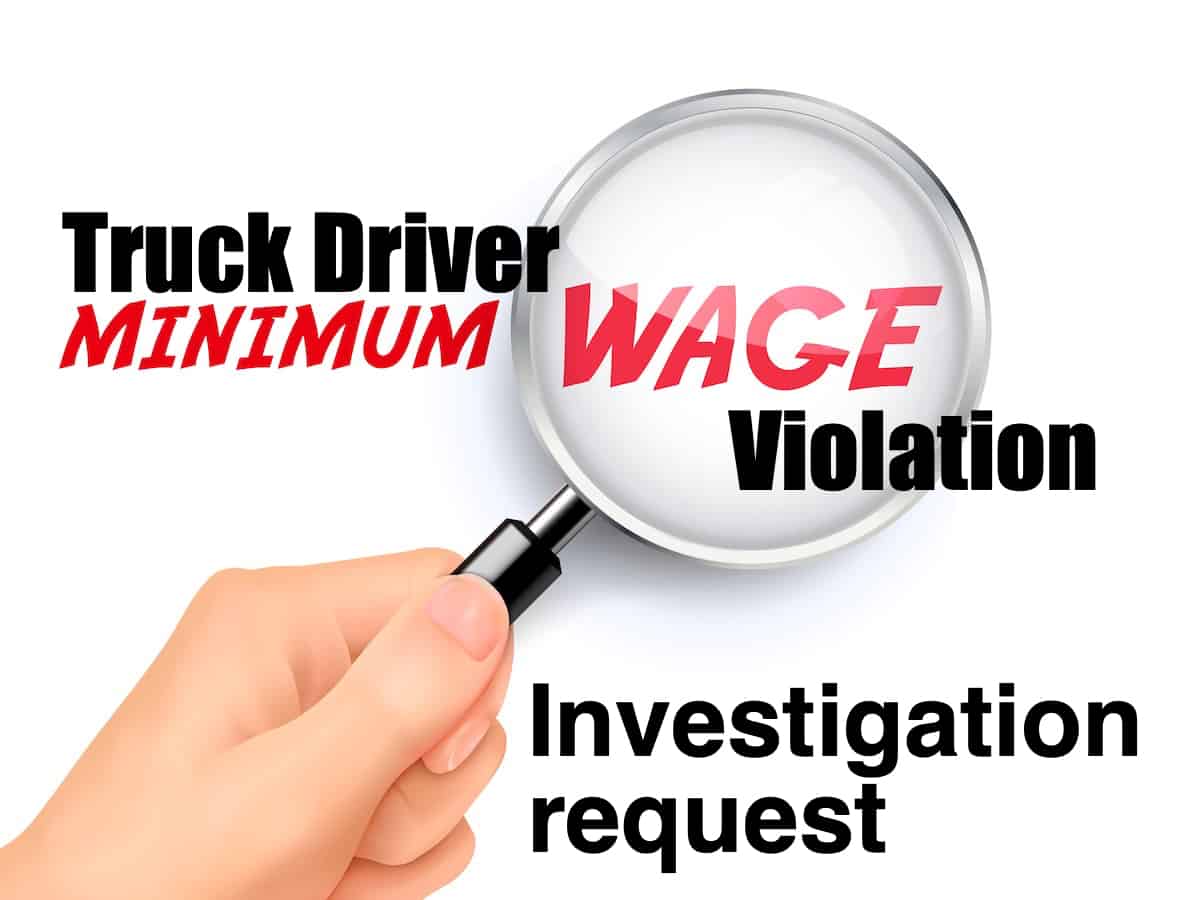 Truck Drvier Investigation Request