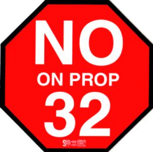 No on 32