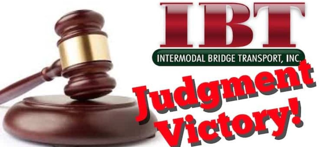 JUDGMENT VICTORY